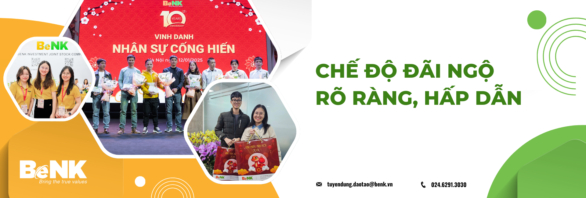 Slide trang tuyển dụng